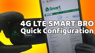 Quick Configuration: Smart Bro 4G/LTE Pocket wifi screenshot 5