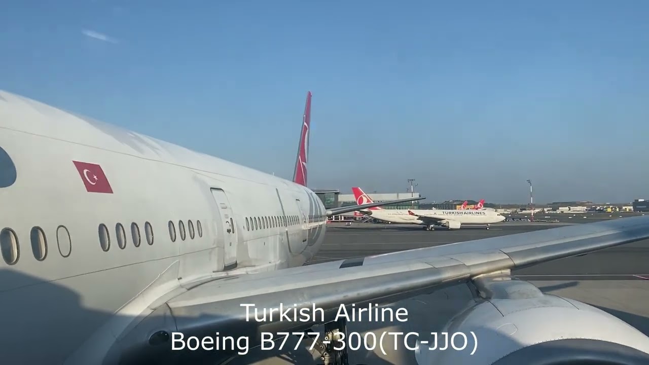 Istanbul Athens TURKISH AIRLINES Economy Boeing B777300 YouTube