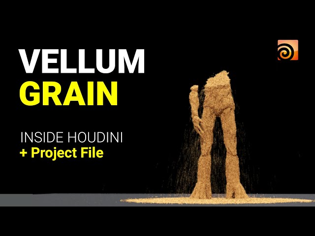 How to create such fine grains? vellum or popgrains? : r/Houdini