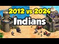 Indians through the ages 2012 vs 2024