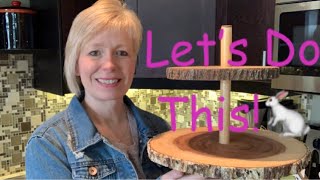 How To Easily Decorate A Tiered Tray For Easter! Bring On The Bunnies! 🐇🐇🐇🌷🌷🌷🐣🐣🐣