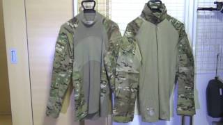 COMBAT SHIRT(コンバットシャツ) を比較してみた