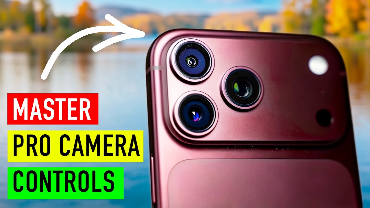 iPhone 18 Pro Max FILMMAKING : Master the New Pro Camera Controls