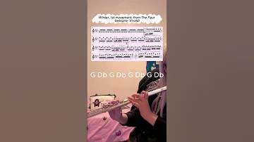 Flute Cover Of A Vivaldi Violin Banger 1 On The 1725 Charts 