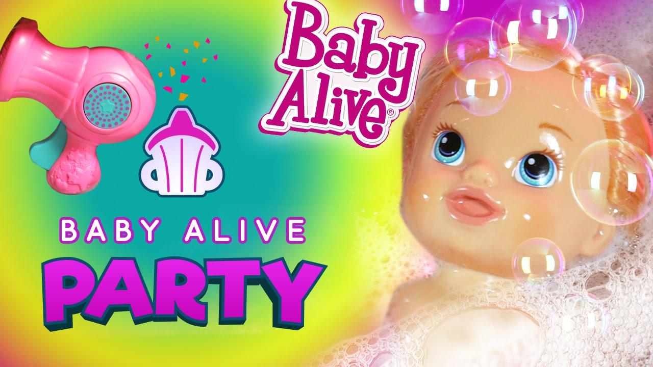 Baby Alive Color Change Water Bubble Bath Time FUN Play N Baby Alive Color Change Water Bubble Bath Time FUN Play N