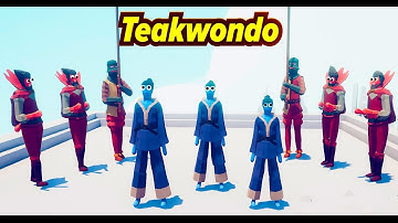 Six - Taekwondo vs Units (TABS Mod)