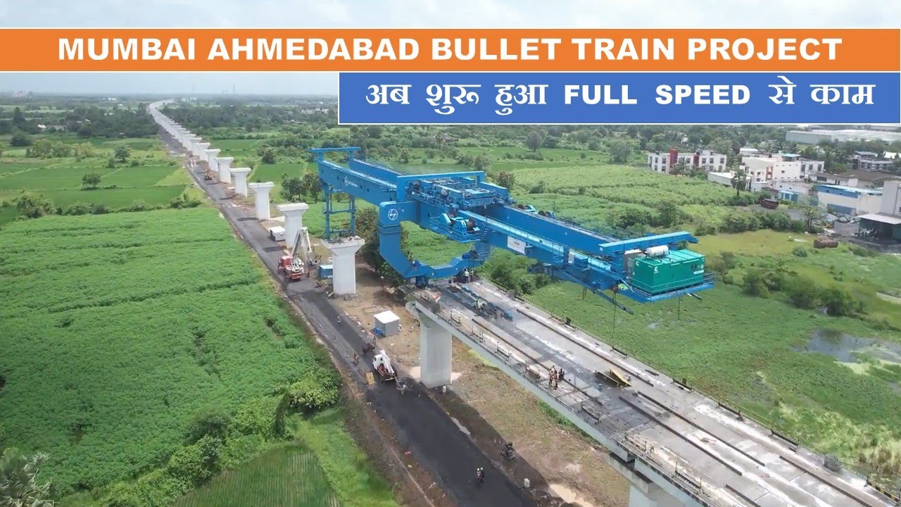 Bullet Train Project In India Mumbai Ahmedabad High Speed Rail Corridor Update Papa