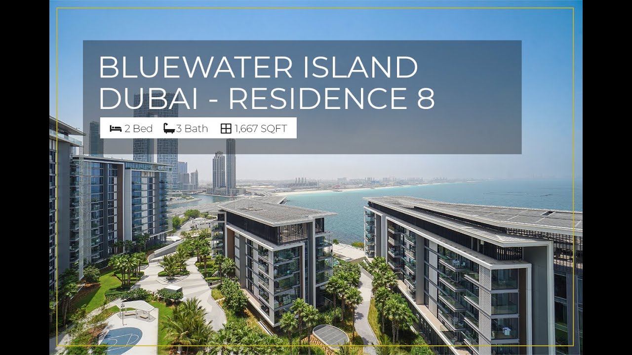 PROPERTY FOR SALE BLUEWATERS ISLAND DUBAI YouTube