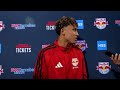Julian Hall Reacts to Game-Winning Goal in New York Derby | Post-Game Interview