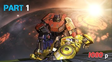 Transformers Fall of Cybertron - Gameplay Walkthrough - Part 1 - THE EXODUS (PC FULL HD)