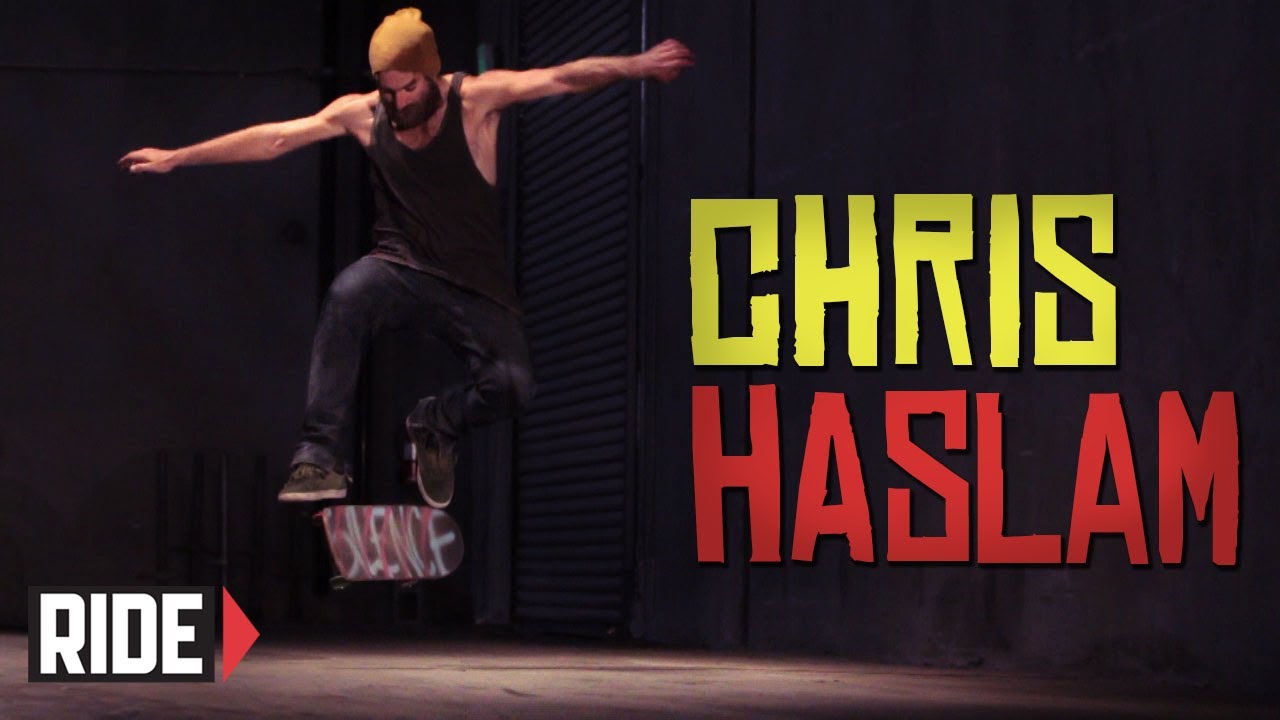 Chris Haslam Skateboarding in Slow Motion - Switch No Comply Frontside ...