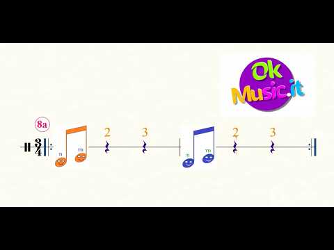 Play rhythm! game n.8a - speed 70 bpm - www.okmusic.it