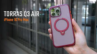 Stylish Drop-Proof iPhone Case You’ll Actually Want to Use! Torras Q3 Air