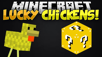 Minecraft Mods || LUCKY BLOCK CHICKENS!?!? || Mod Showcase [1.7.10]
