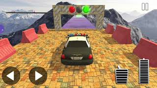 شرطة حركات السيارات وقيادة السيارات ولعبة السباق.ramp car stunts-car games screenshot 5