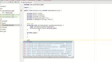 Android 6  - listview and listadapter