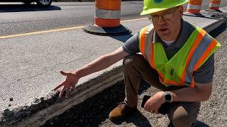 2026-06-05a Matt Bruning on Bridge Street construction at Shawnee Square