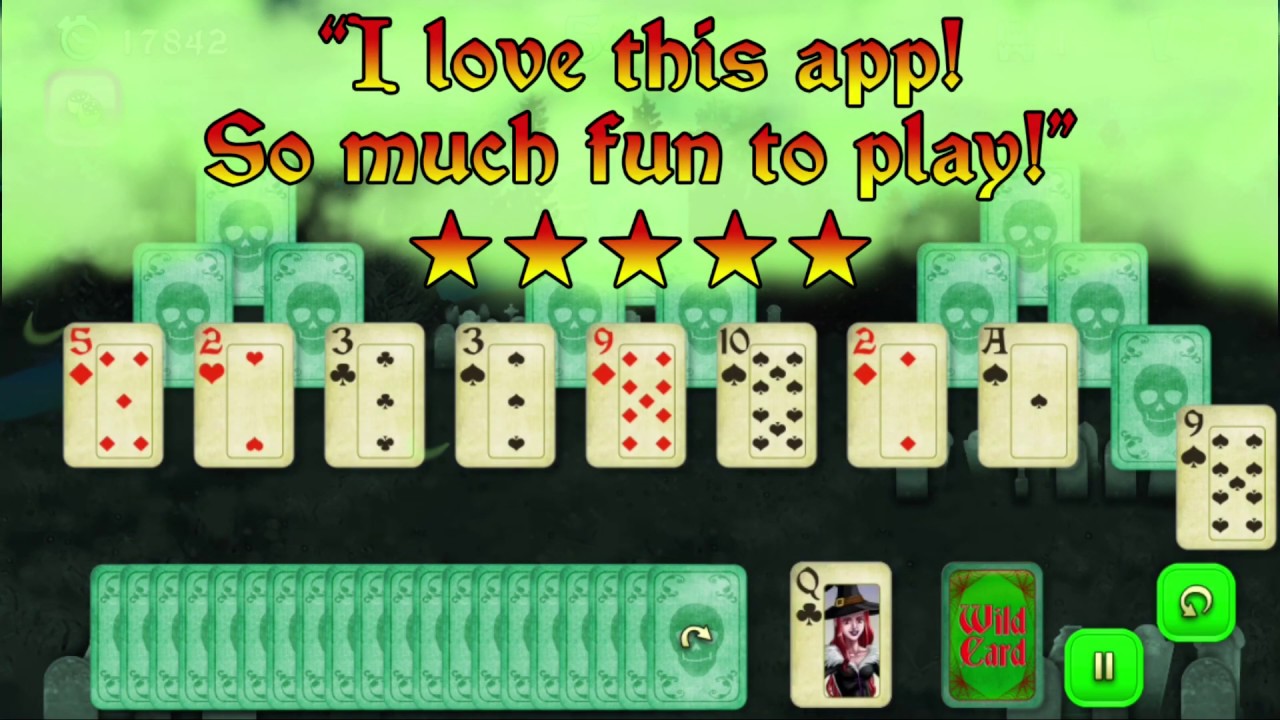 Halloween Tri-peaks Solitaire!