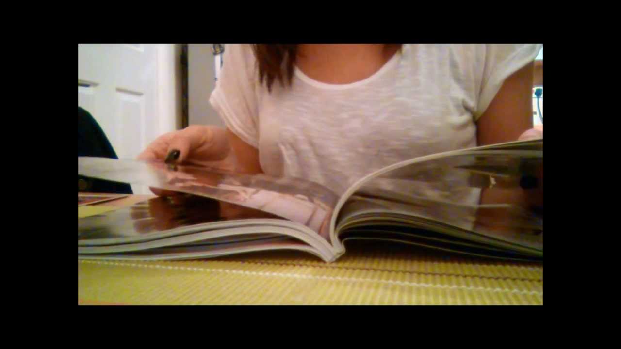 ASMR Magazine-Slow page turning