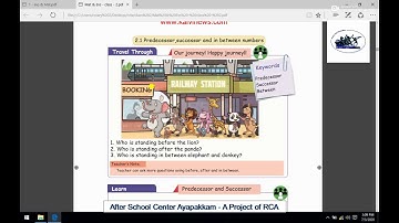 Rotary Club of Ambattur Class 2 Maths Numbers Part 1