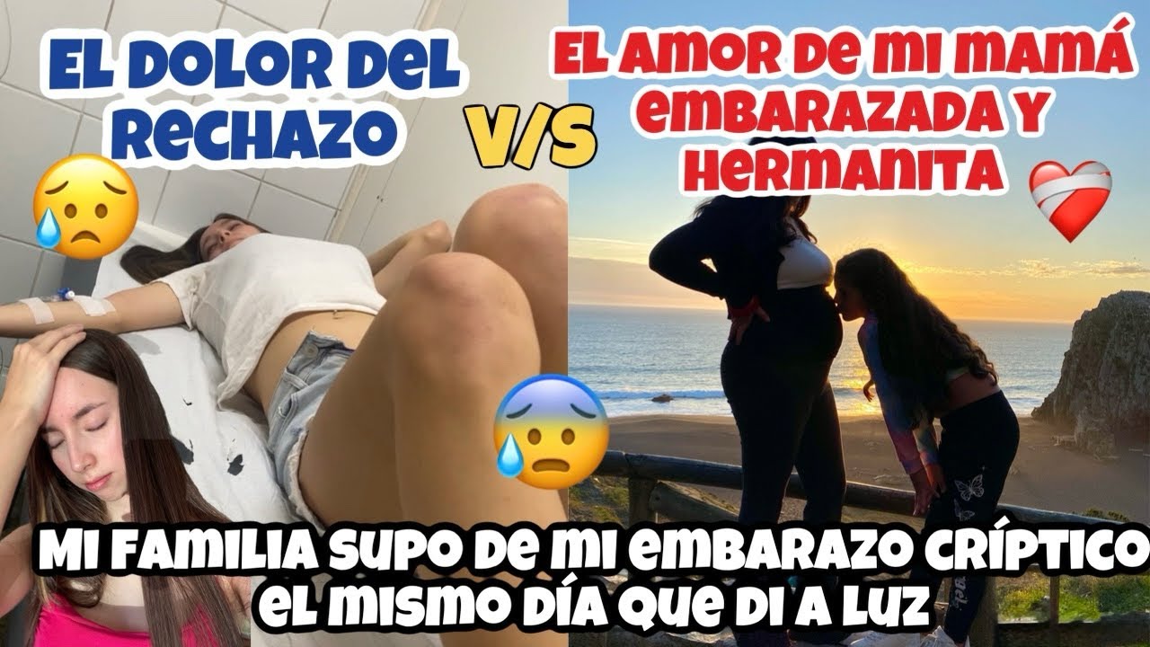 Cómo se vivió el DRAMA familiar, justo después de mi parto críptico a los 15 años.