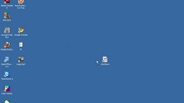 Windows XP Shutdown Shortcut