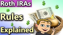 How Do Roth IRAs Work?(Roth IRA Rules Explained 2018) Roth IRA Tax Free Income! 