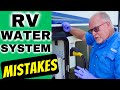 Rv water system sanitization maintenance  mistakes every rv owner should know