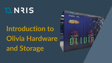 Introduction to Olivia Hardware and Storage
