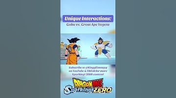 Unique Interactions — Goku vs. Great Ape Vegeta #dragonball #sparkingzero #goku #vegeta #gaming