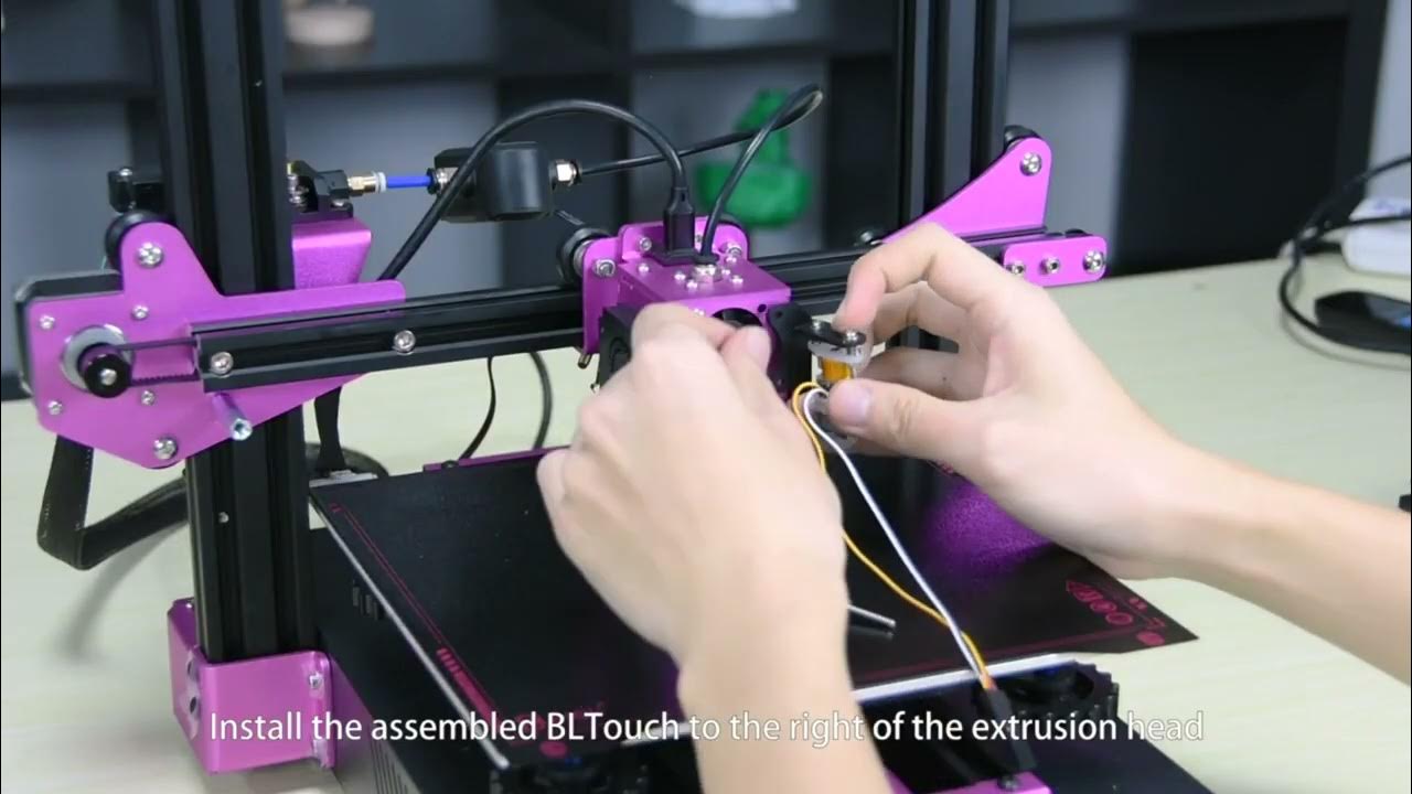 Jak zamontować czujnik BLTouch w drukarce Biqu B1 YouTube