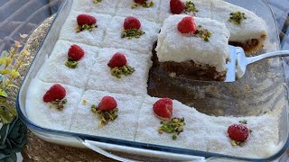 Kıbrıs Tatlısı Tarifişerbet Ile Kremanın Muhteşem Uyumu