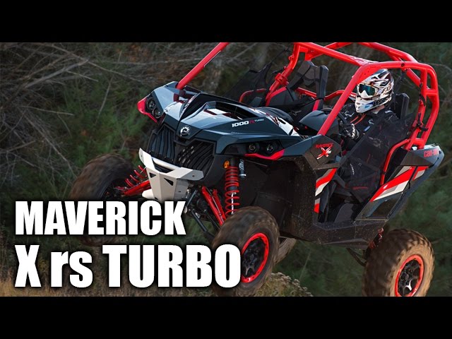 TEST RIDE: 2016 Can-Am Maverick X rs Turbo - YouTube