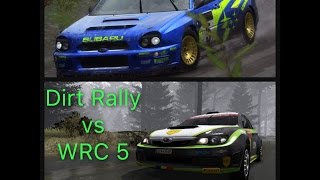 Dirt Rally vs WRC 5 1080p/60fps