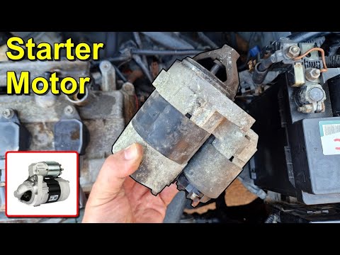 Starter Motor Removal and Refitting - Nissan Micra K12