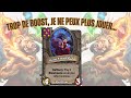 Trop de boost je ne peux plus jouer hearthstoneduos featspidyhs