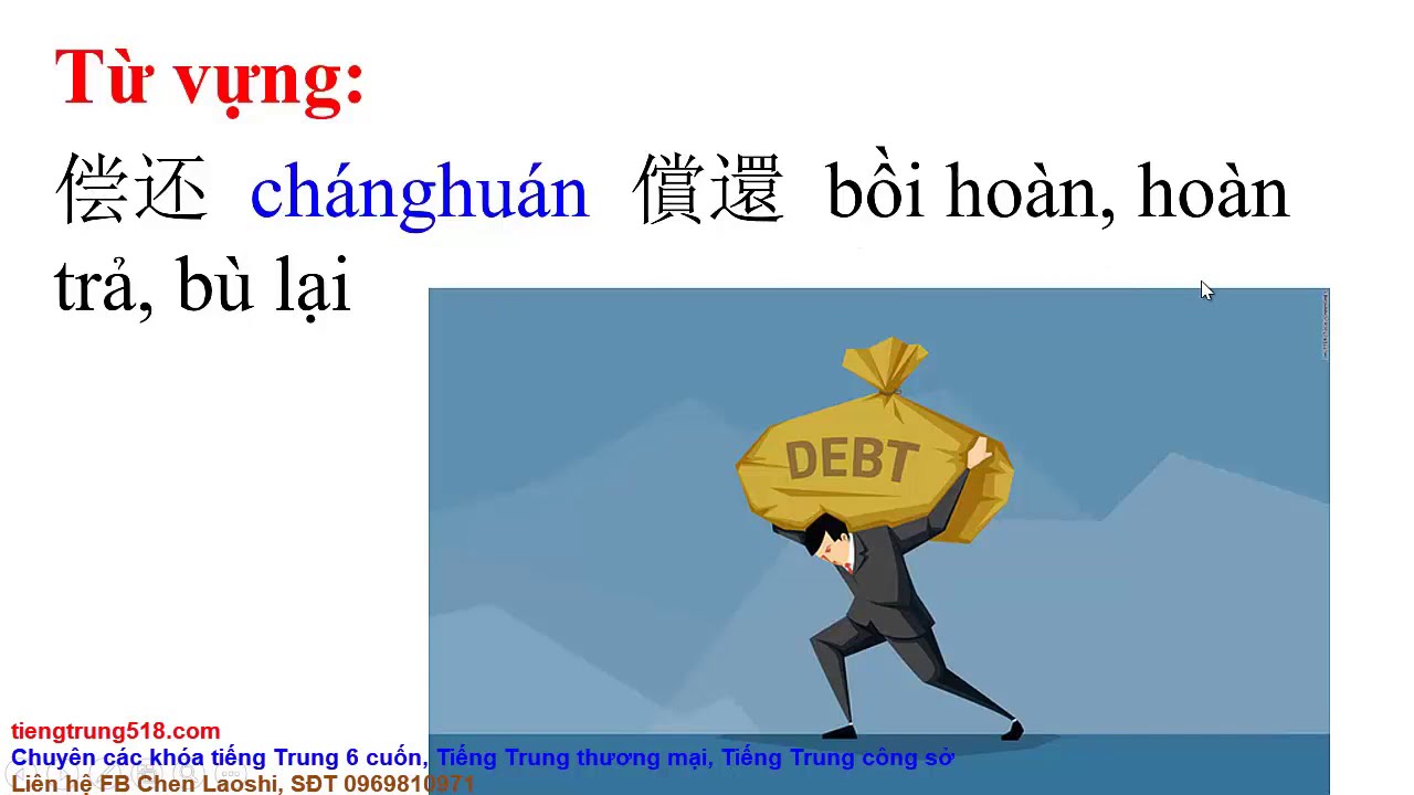 5000 từ vựng tiếng Trung thông dụng - Tập 34