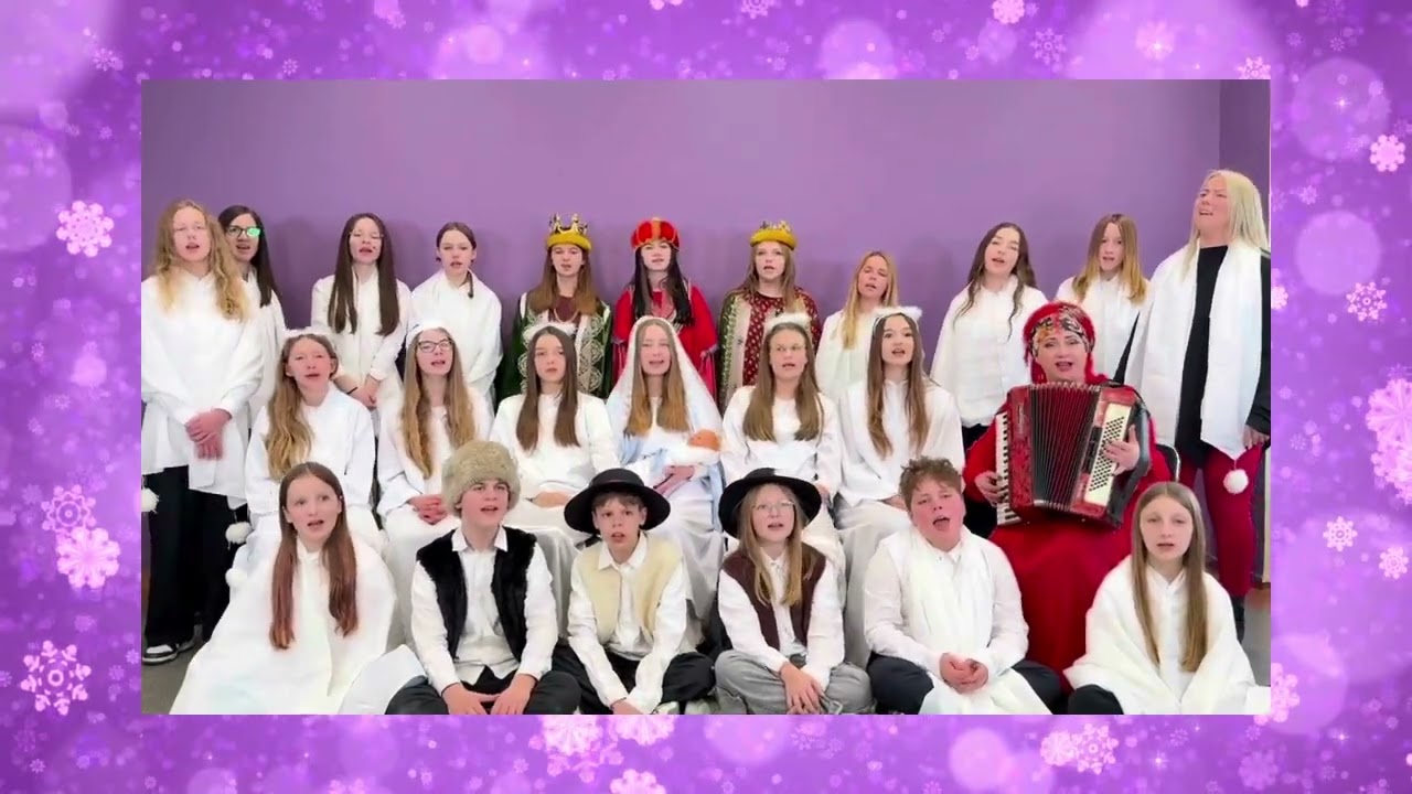 SP 11 Piła Muzyczna kartka świąteczna