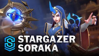 Stargazer Soraka Wild Rift Skin Spotlight