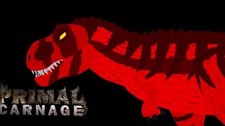 Primal Carnage Tyrannosaurus Rex dc2 link - Green DRAGO