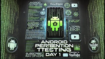Android Penetration Testing Day 1 || Android Hacking Complete course || Rayofhope || Ethical Hacking