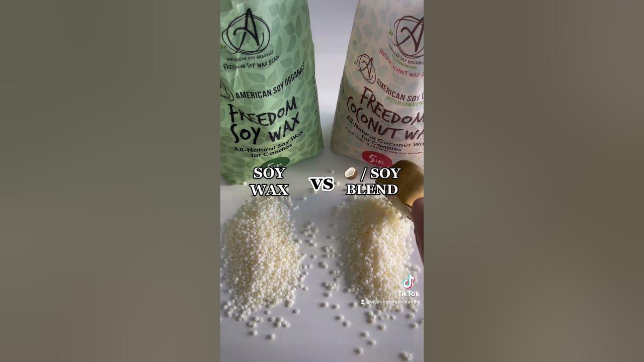 Soy wax vs Coconut/Soy blend YouTube