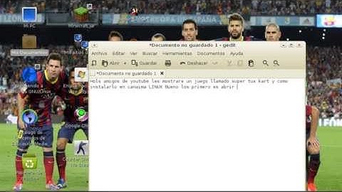 Como Descargar Super Tux Kart Para Canaima GNU/LINUX