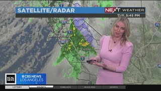 Rain expected to fall late Tuesday with yet another storm on the way