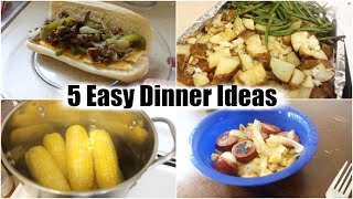 5 Easy and Quick Dinner Meals Perfect for Summer | What's for Dinner | Cassandra Smet