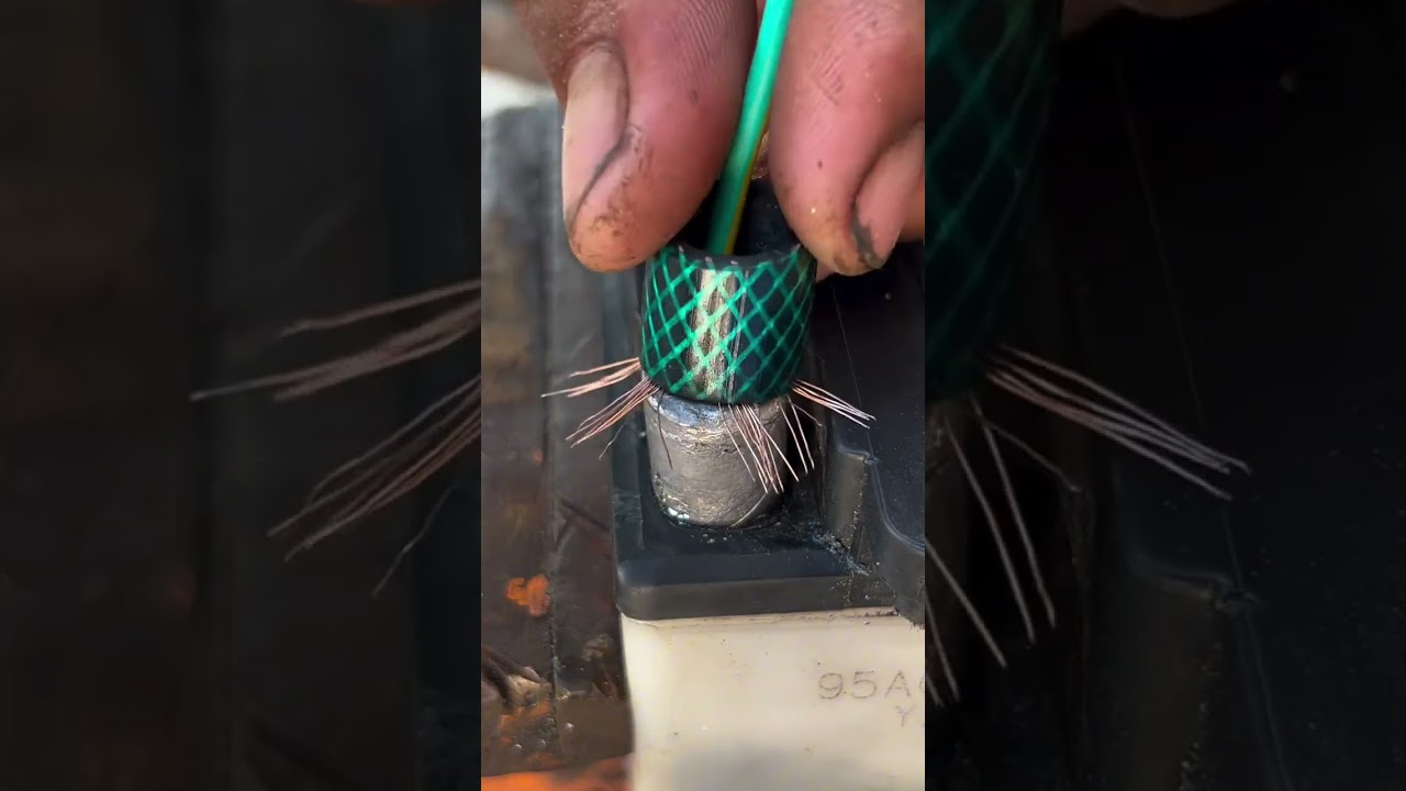 fix your car battery fast with tricks😱 #diy #highlights #subscribe #mechanic