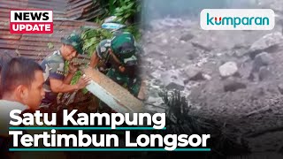 Begini Kondisi Desa di Natuna yang Tertimbun Longsor, 15 Orang Tewas Begini Kondisi Desa di Natuna yang Tertimbun Longsor, 15 Orang Tewas