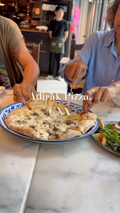 Adirak Pizza, CNX #cnx #chiangmai #thailand #restaurant