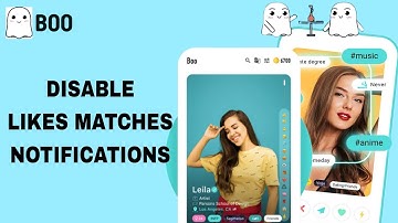 How To Disable Likes Matches Notifications On Boo App | Step By Step