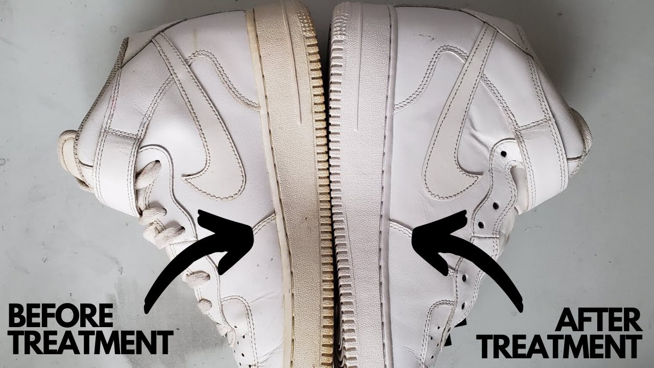 This is How You Whiten the Midsoles of Your Nike Air Force 1s (2020)